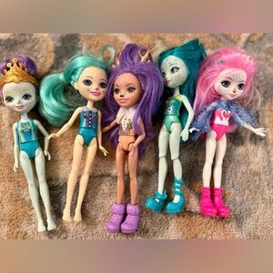 Enchantimals Dolls set of 5